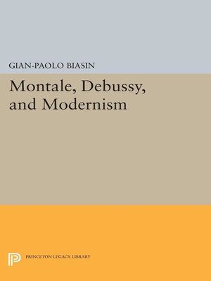 cover image of Montale, Debussy, and Modernism